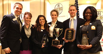 First place at the National Collegiate Sales Competition