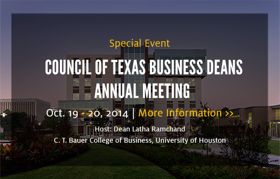 Texas Deans Annual Meeting, Oct. 19-20
