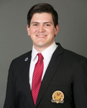 Travis Zimmerman, a senior at the Bauer College, was awarded a $15,000 scholarship from the Texas Business Hall of Fame.