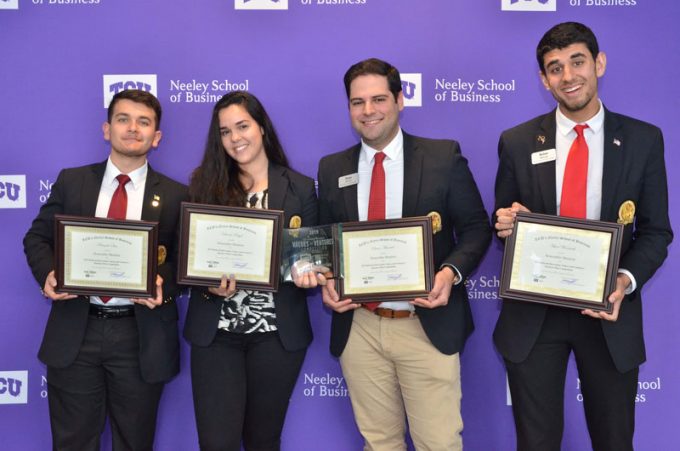 Photo: Wolff Center for Entrepreneurship Student Team Earns Recognition in Business Plan Competition