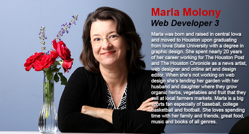 Marla Molony, Web Developer 3