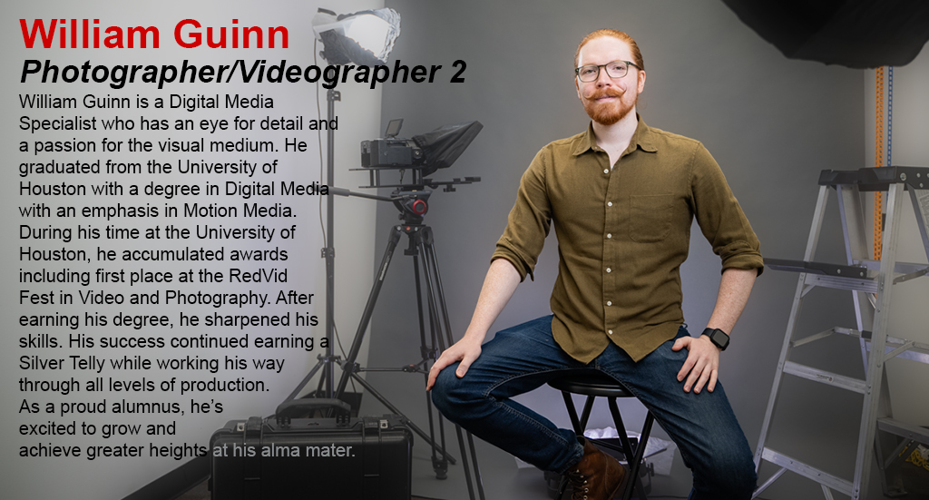 William Guinn, Photographer/Videographer 2