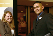 The fair, which was organized by the Rockwell Career Center at C. T. Bauer College of Business, featured booths from more than 150 companies.
