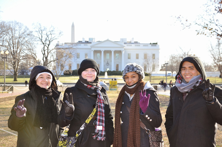 Bauer Students in Washington D.C.