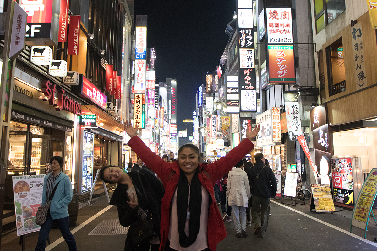 WCE Students in Japan