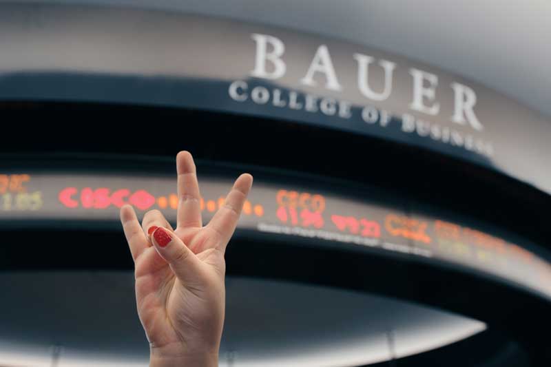 Photo: Bauer College Ticker