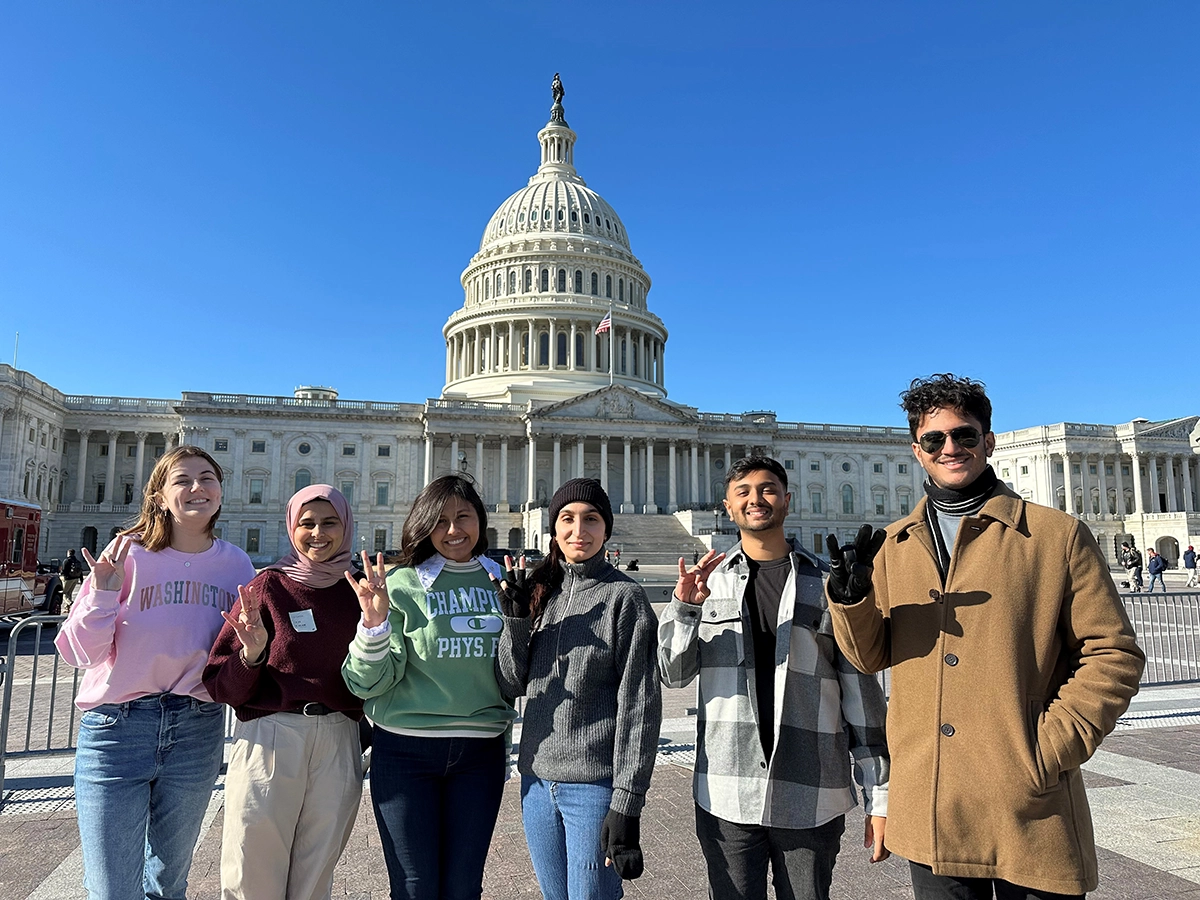 Photo: Bauer College Sends Undergraduate Students to Washington, D.C., for Semester Internships