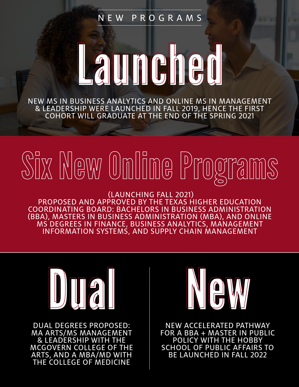 New programs launched