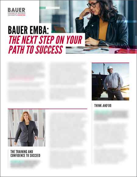 UH Bauer College Executive MBA