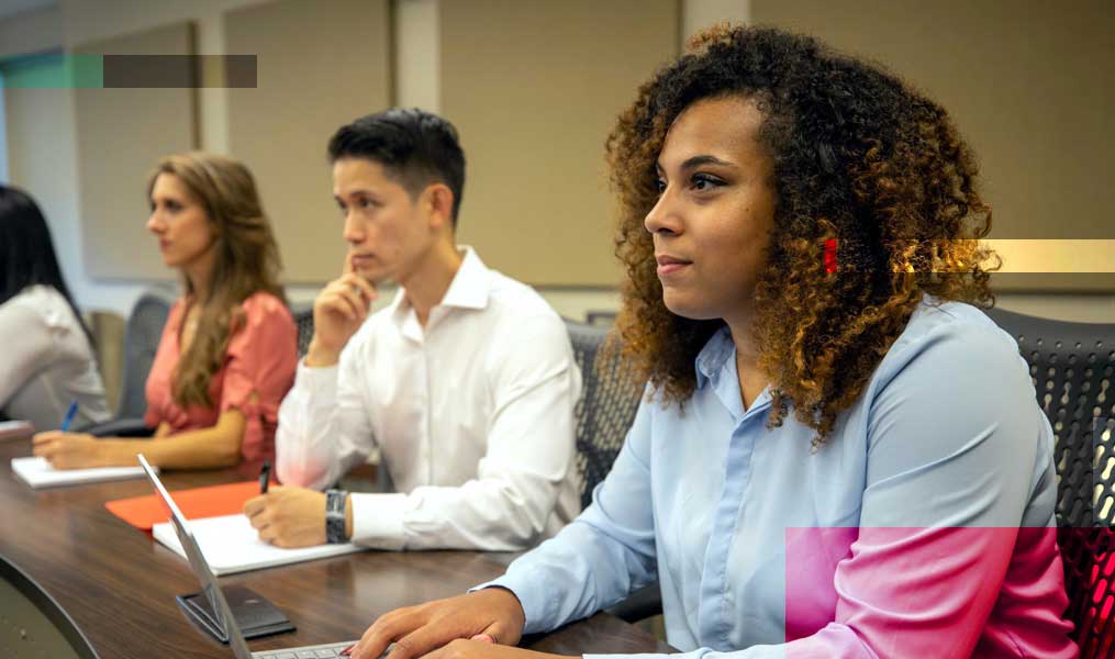 Photo: MBA Students in class