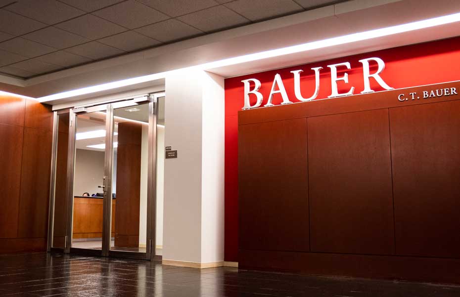 Office of the Dean at the UH Bauer College of Business