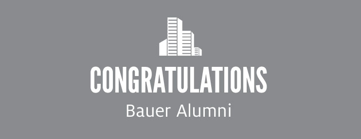 Congratulations, Bauer Alumni