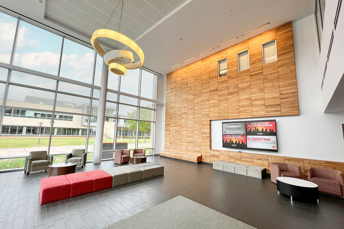CInsperity Classroom & Business Building Interior Rockwell Career Center Lobby