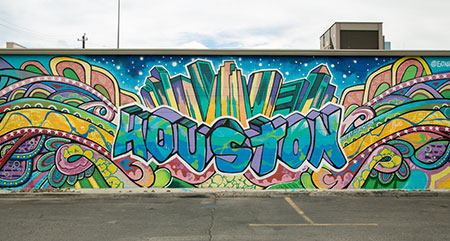 Houston Art Mural