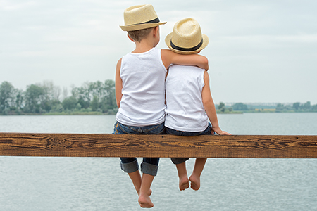 Photo: Children Hugging