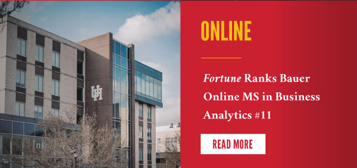 Online: Fortune Ranks Bauer Online in Business Analytics No. 11