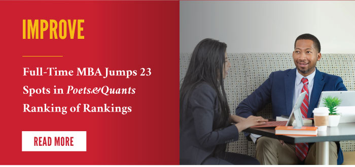 Improve: Full-time MBA Jumps 23 Spots in Poets&Quants Ranking of Rankings
