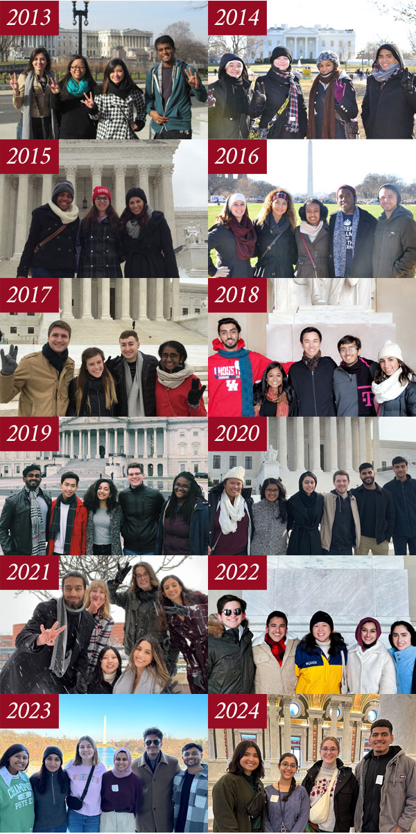 Photos: Photo Collage of the last 12 Bauer in D.C. cohorts