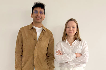 Photo: Elizabeth Berger and Haaris Mateen