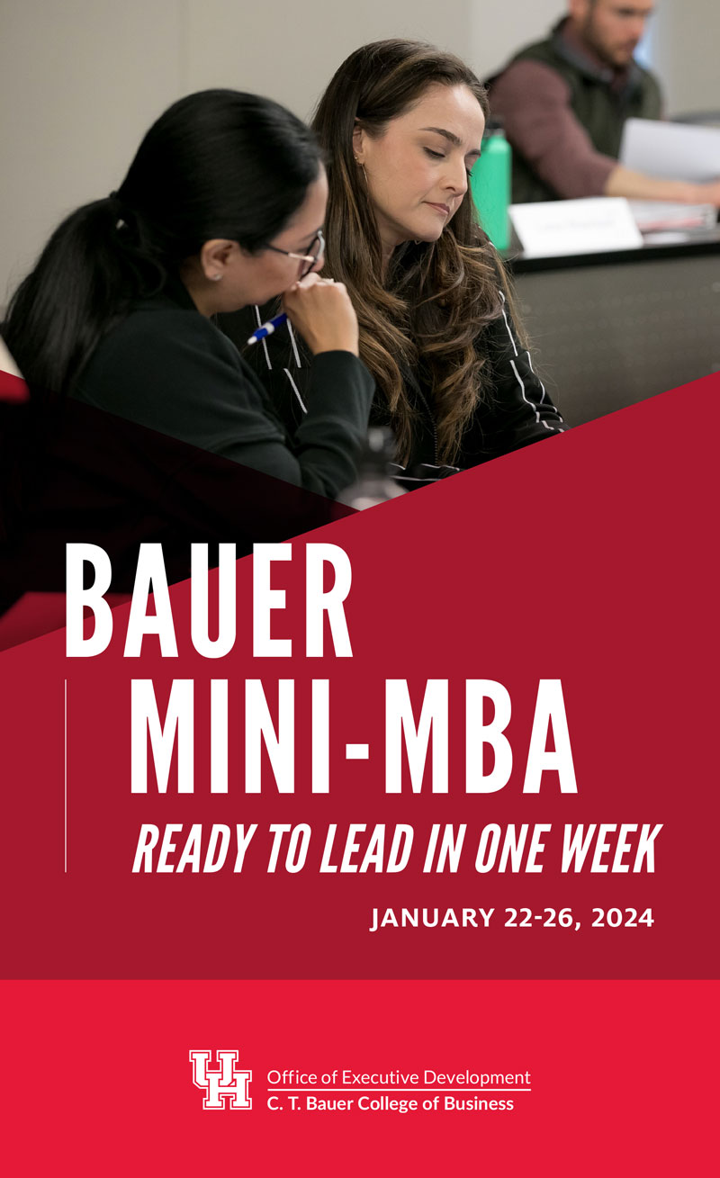 Brochure for Mini-MBA
