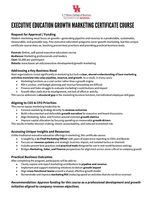 PDF: Executive Funding Request