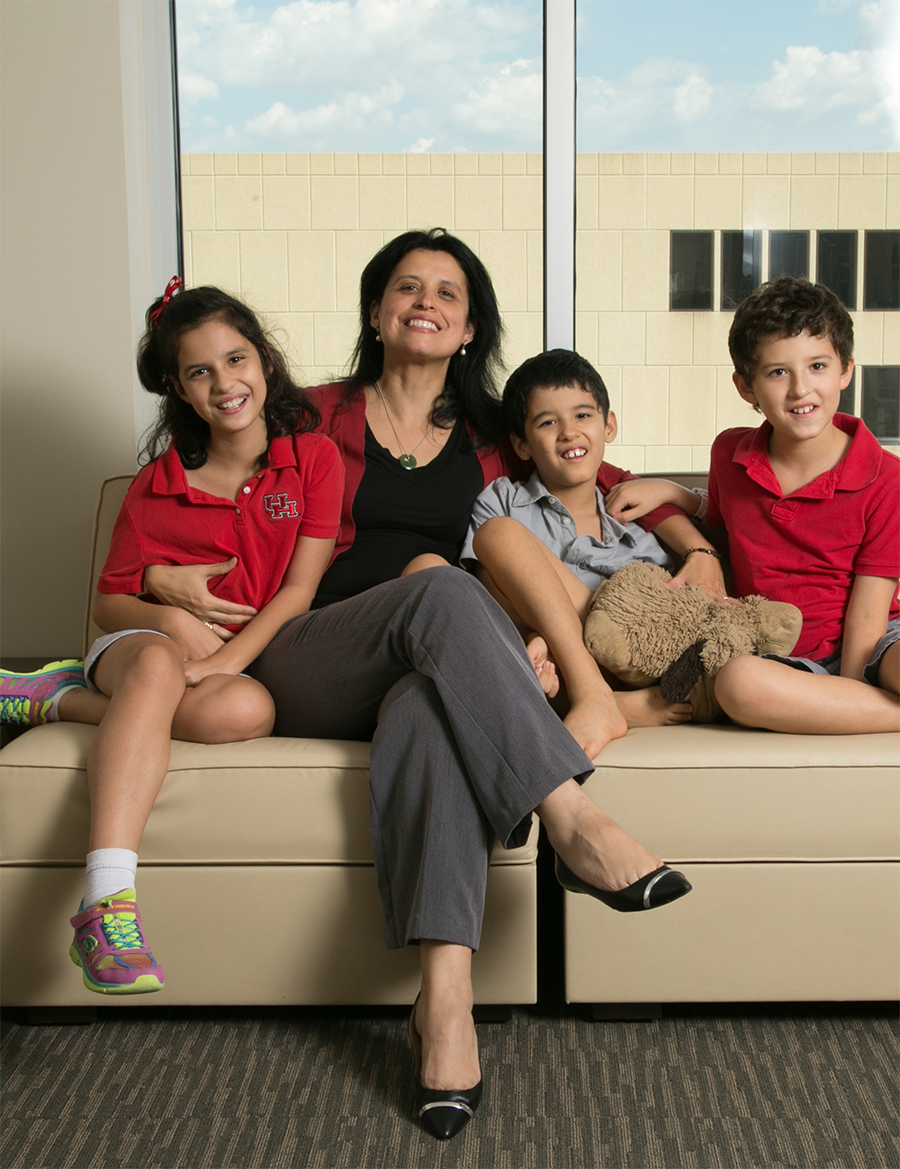 Prof. Dusya Vera and Family