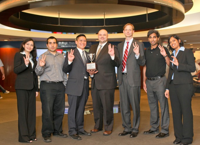 TIPS winning team 3-23_23 Photo: Cougar Fund Students Among Best in Regional T.I.P.S., CFA Competitions
