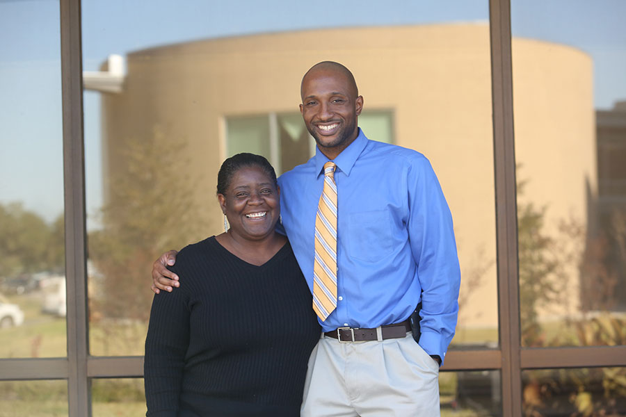 Joyce Williams and Jonathan Hill