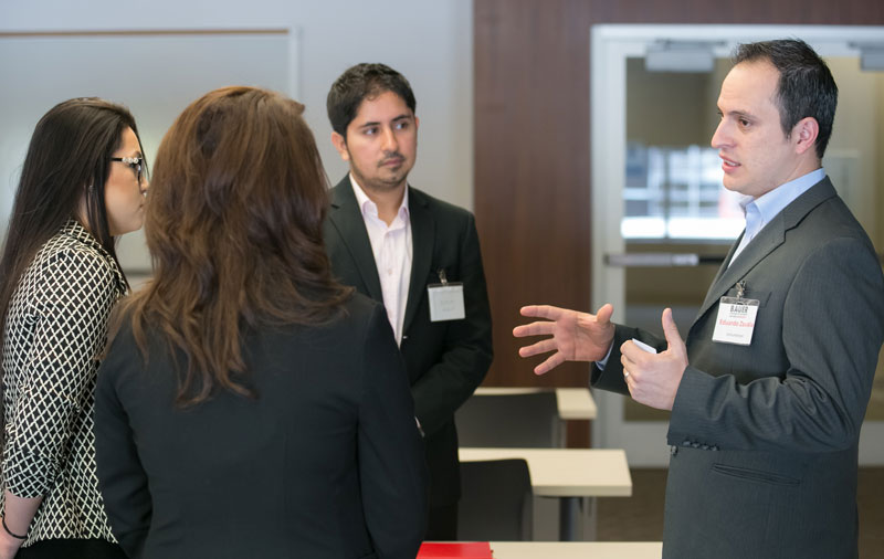 The Bauer Supply Chain Fall 2015 Symposium provided a networking opportunity for supply chain students and industry leaders.