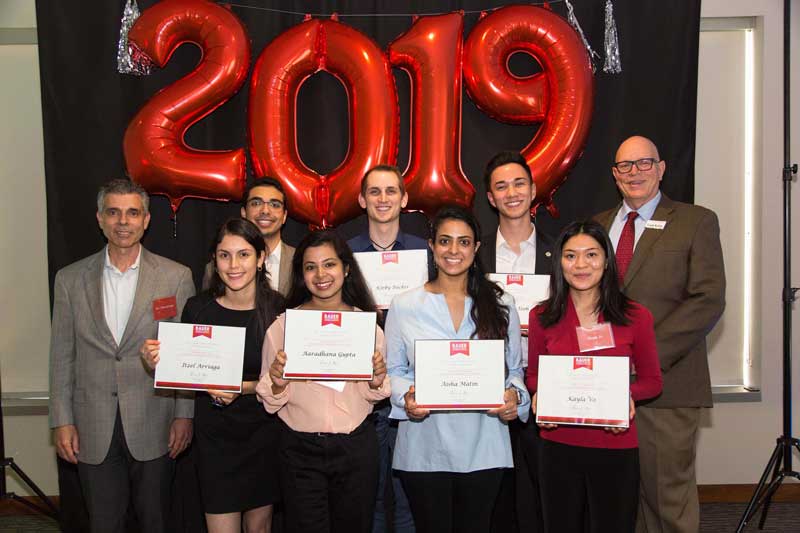 The Bauer College celebrated cumulative 4.0 undergraduate students during a recent reception earlier this month. 