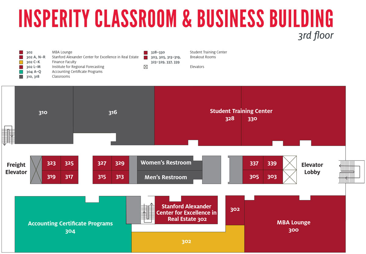 Insperity Classroom & Business Building, 3rd Floor