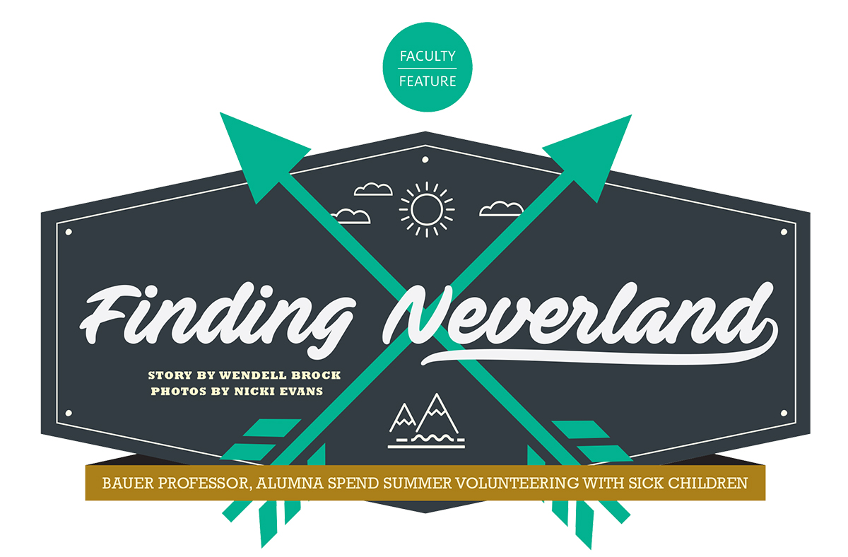 Finding Neverland: Bauer Professor, Alumna Spend Summer Volunteering With Sick Children