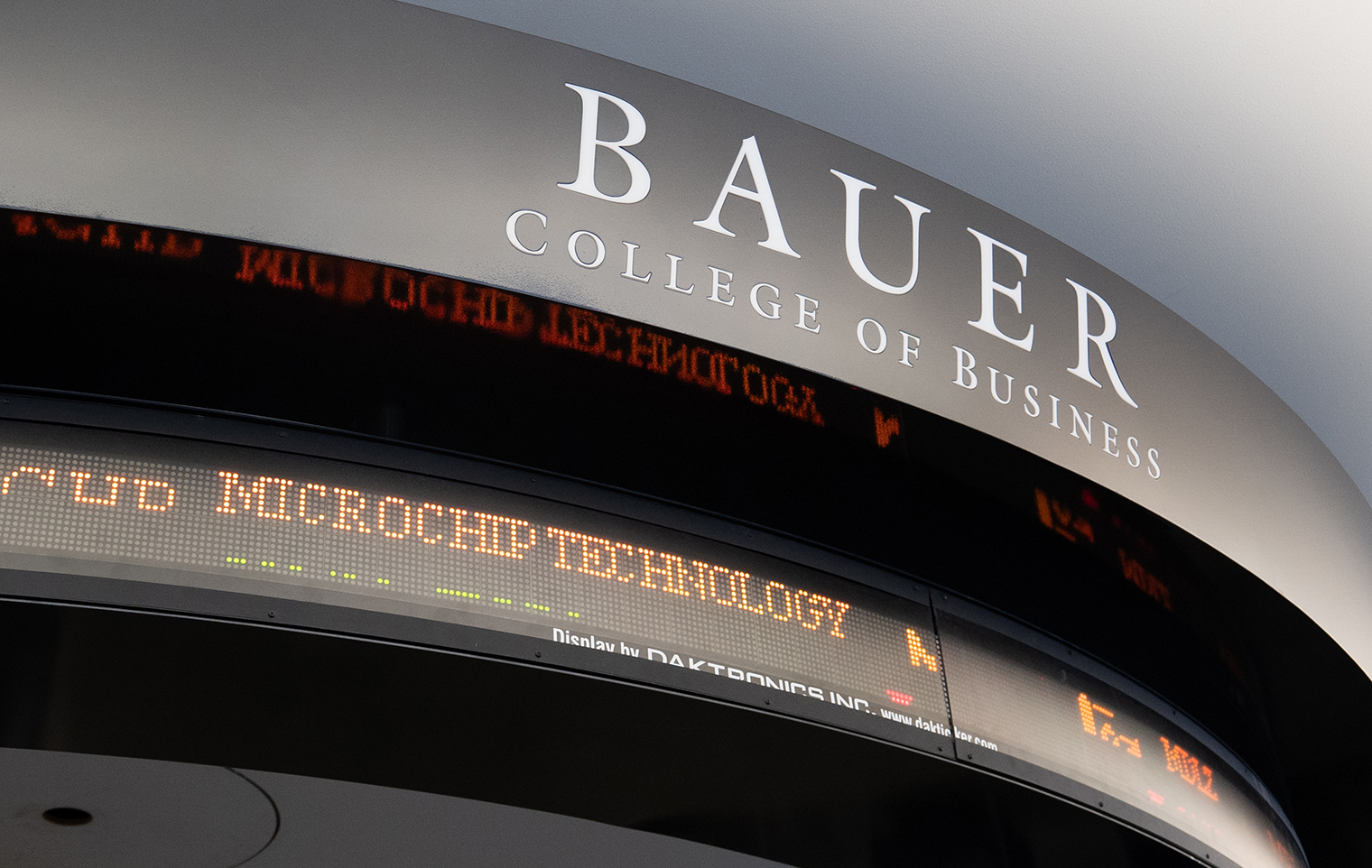 Photo: Bauer College Ticker