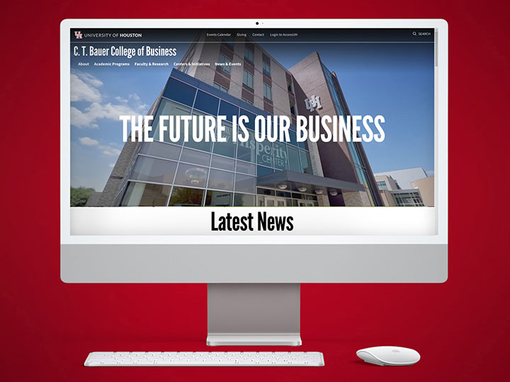 Bauer College Launches Redesigned Website