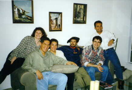 [Image of
 Carolina, Gual, Julio, Miguel and Mirna]